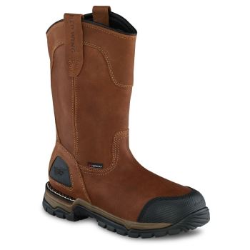 Red Wing FlexForce® 11-inch Waterproof Safety Toe Pull-On Veiligheidsschoenen Heren Bruin - 4448